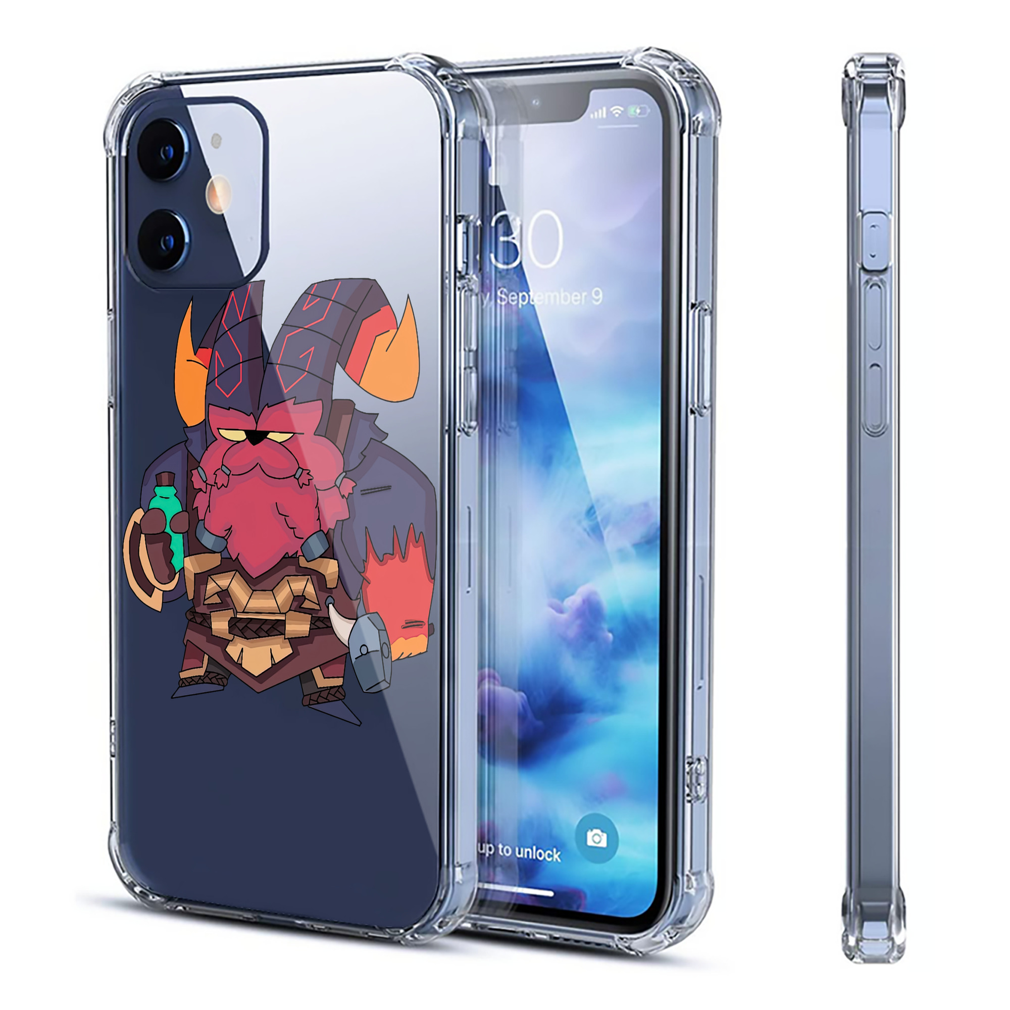 （画像用） リーグ・オブ・レジェンド League of Legends LOL 【iPhone 12シリーズ対応】透明スマホケース（クリアソフトケース）